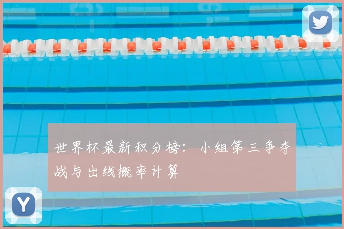 世界杯最新积分榜:小组第三争夺战与出线概率计算